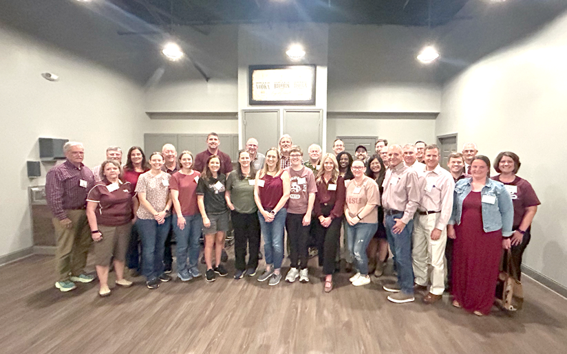 Group photo of people at the 2024 CVM Alumni Reunion Weekend