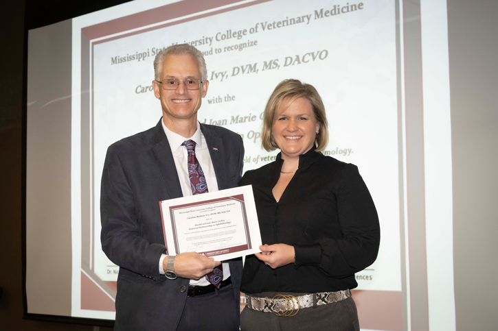 Dr. Nicholas Frank and Dr. Caroline Betbeeze announce new endowed professorship